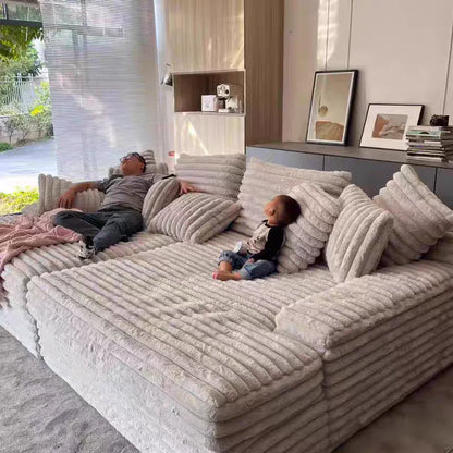 12 Large-sized compressed sofa bed