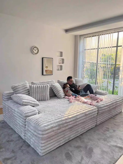 12 Large-sized compressed sofa bed