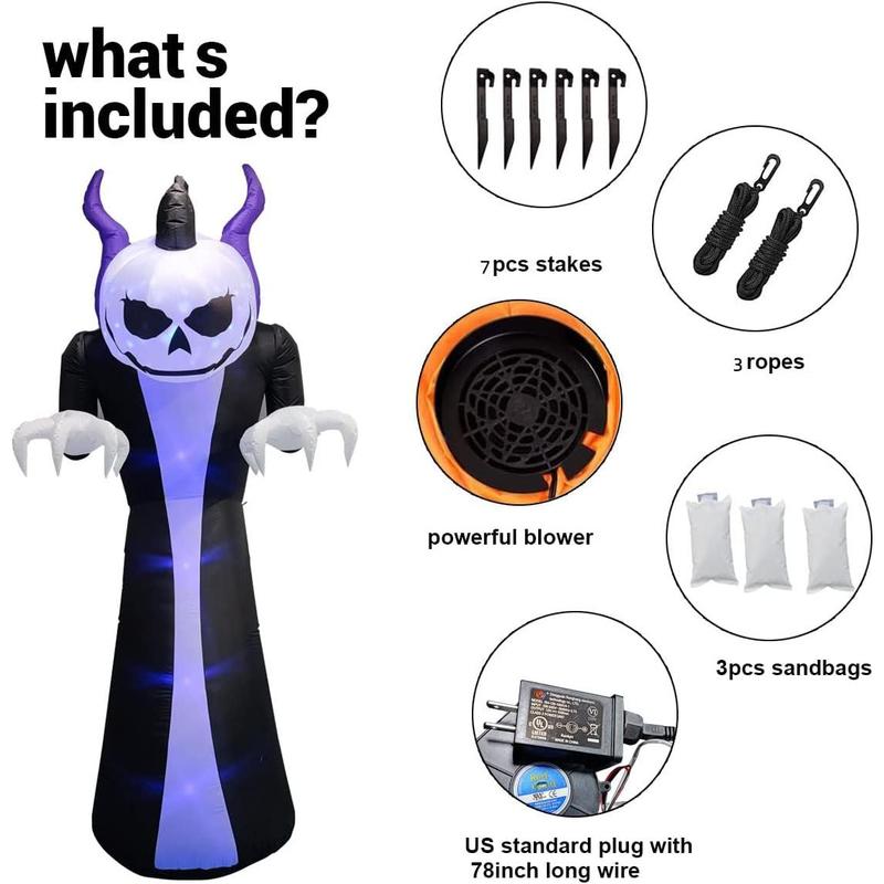 Haunted Horned Specter Inflatable