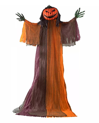 Giant Pumpkin Hanging Decoration With Light 360cm