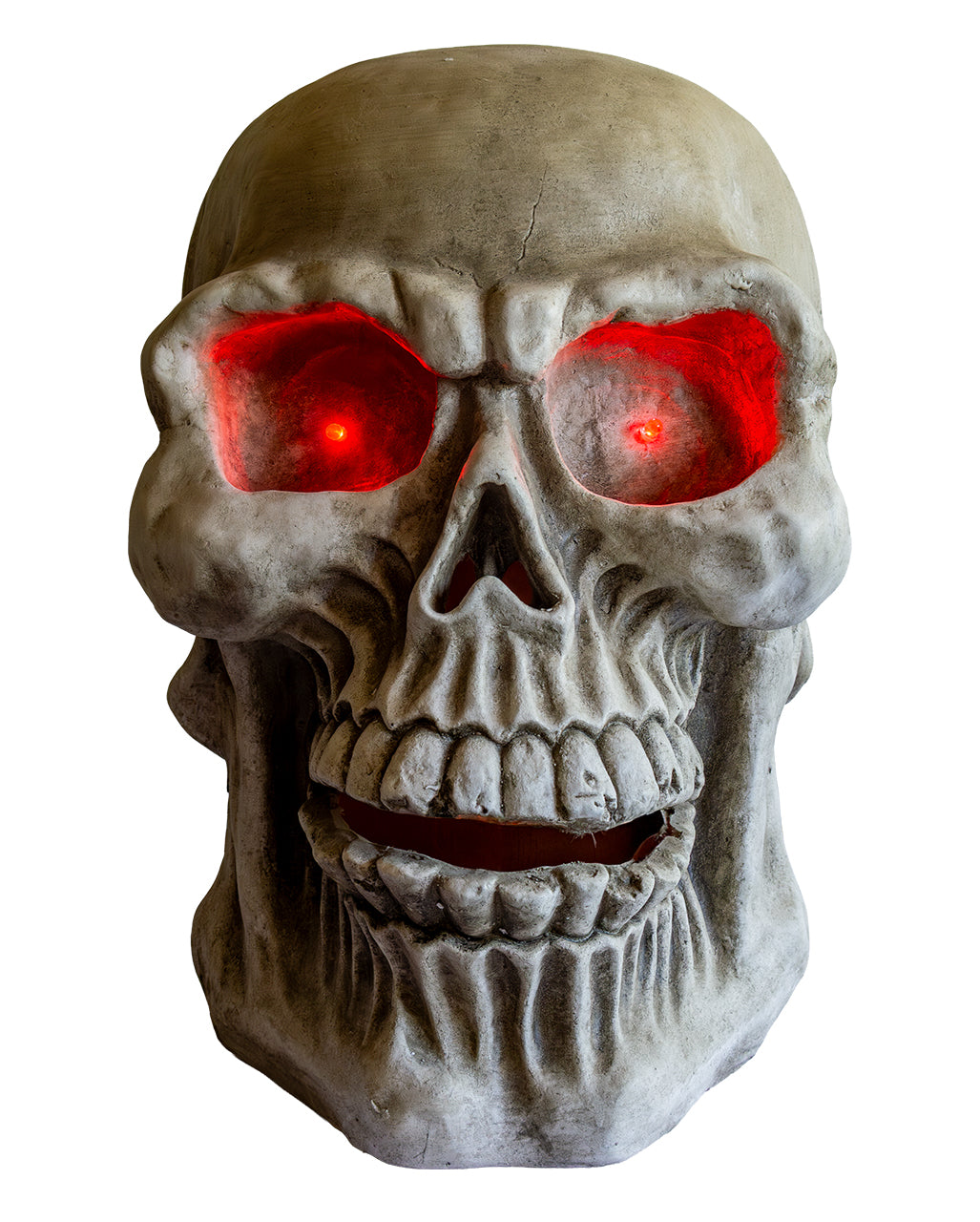 Gigantic Skull with Red LED Eyes 60cm